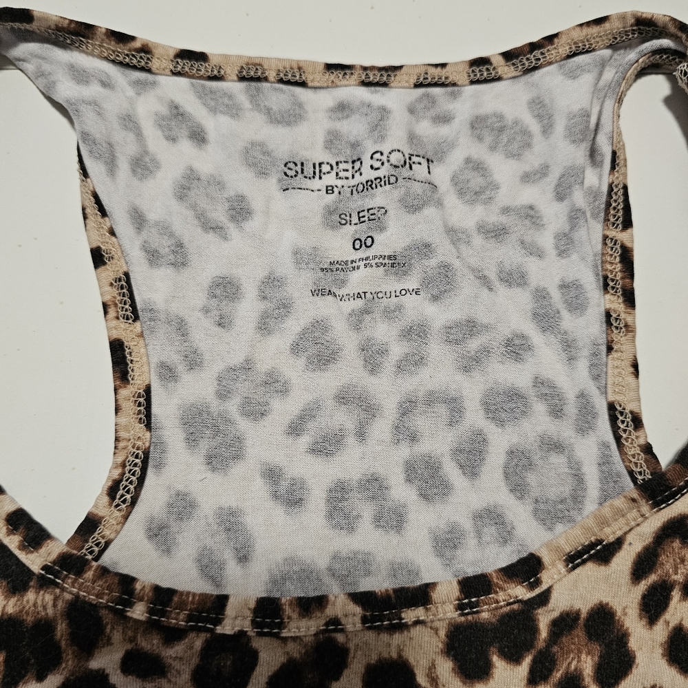 Torrid Leopard Print Pajamas - Picture 3 of 3